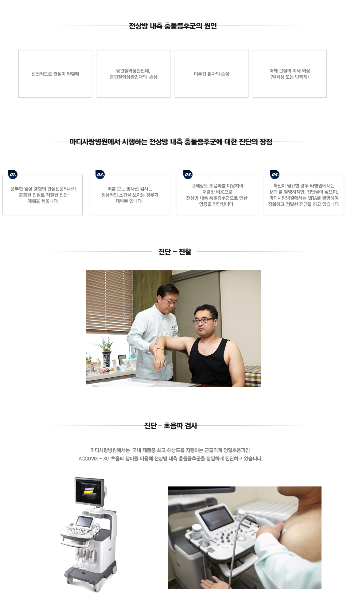 전상방내측Impingement syndrome 