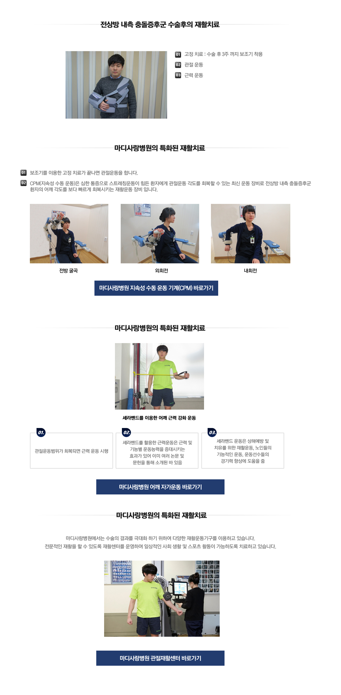 전상방내측Impingement syndrome 