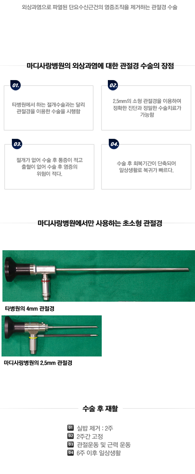 외상과염